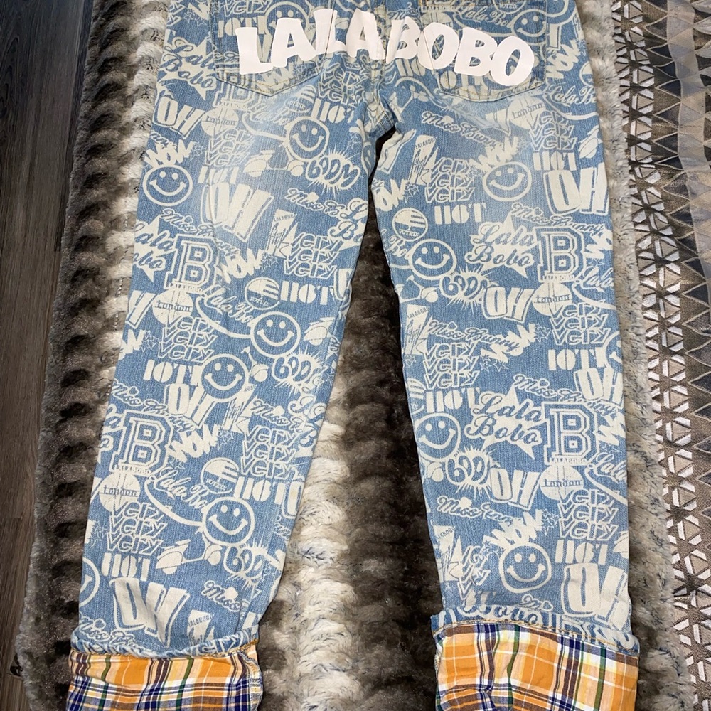 LALA BOBO Capri Jeans size 27”